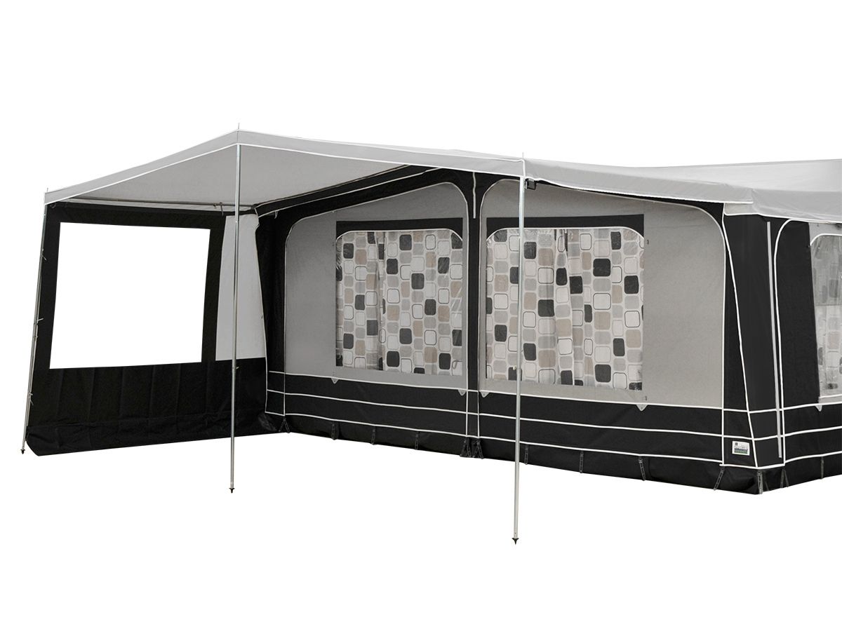 Obelink PVC voortentluifel maat 6 (174 - 184 cm) antraciet