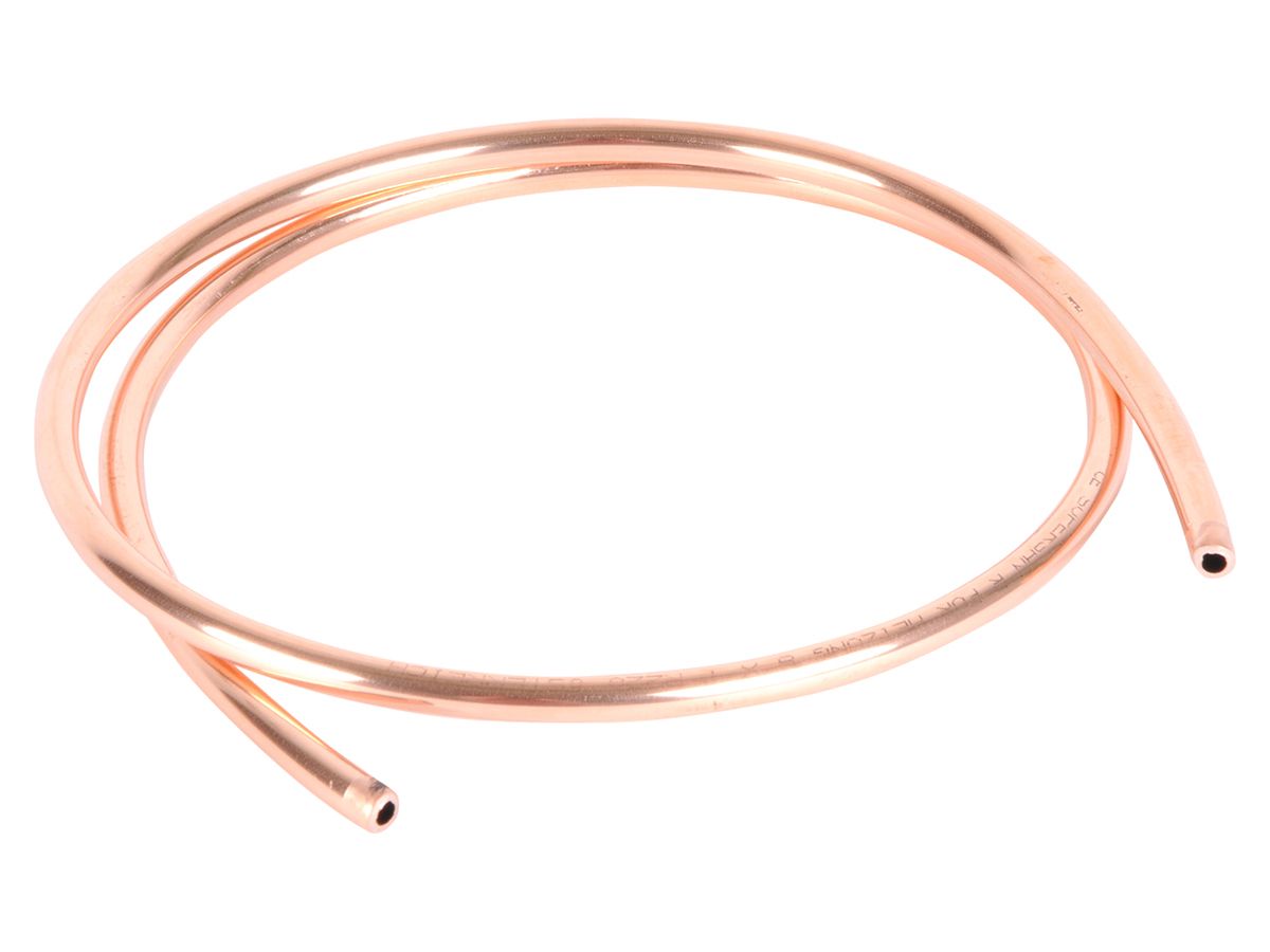 Obelink koperen gasleiding