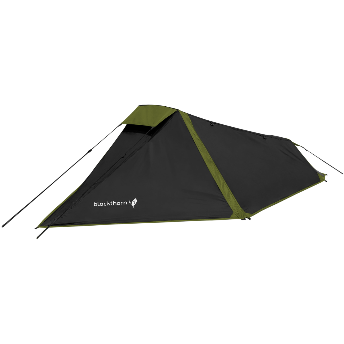 Highlander Blackthorn 1 zwarte tunneltent