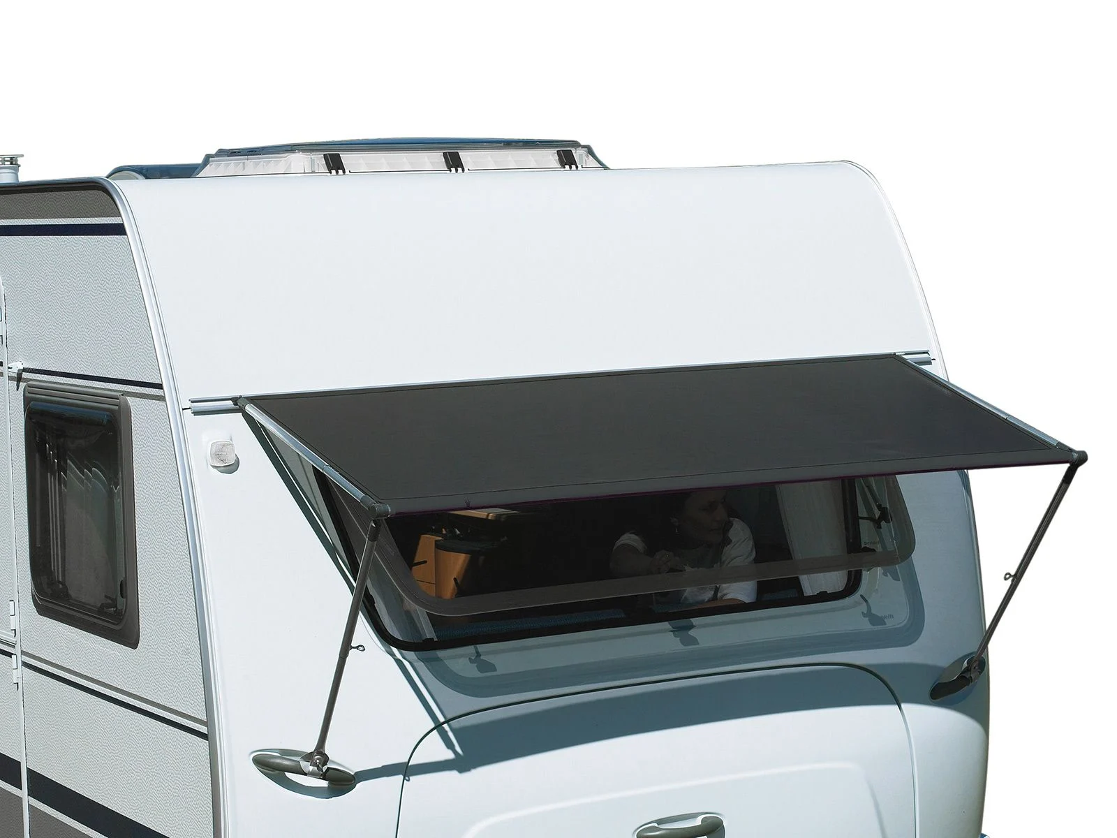 Isabella zonnefilter raamluifel 190 cm