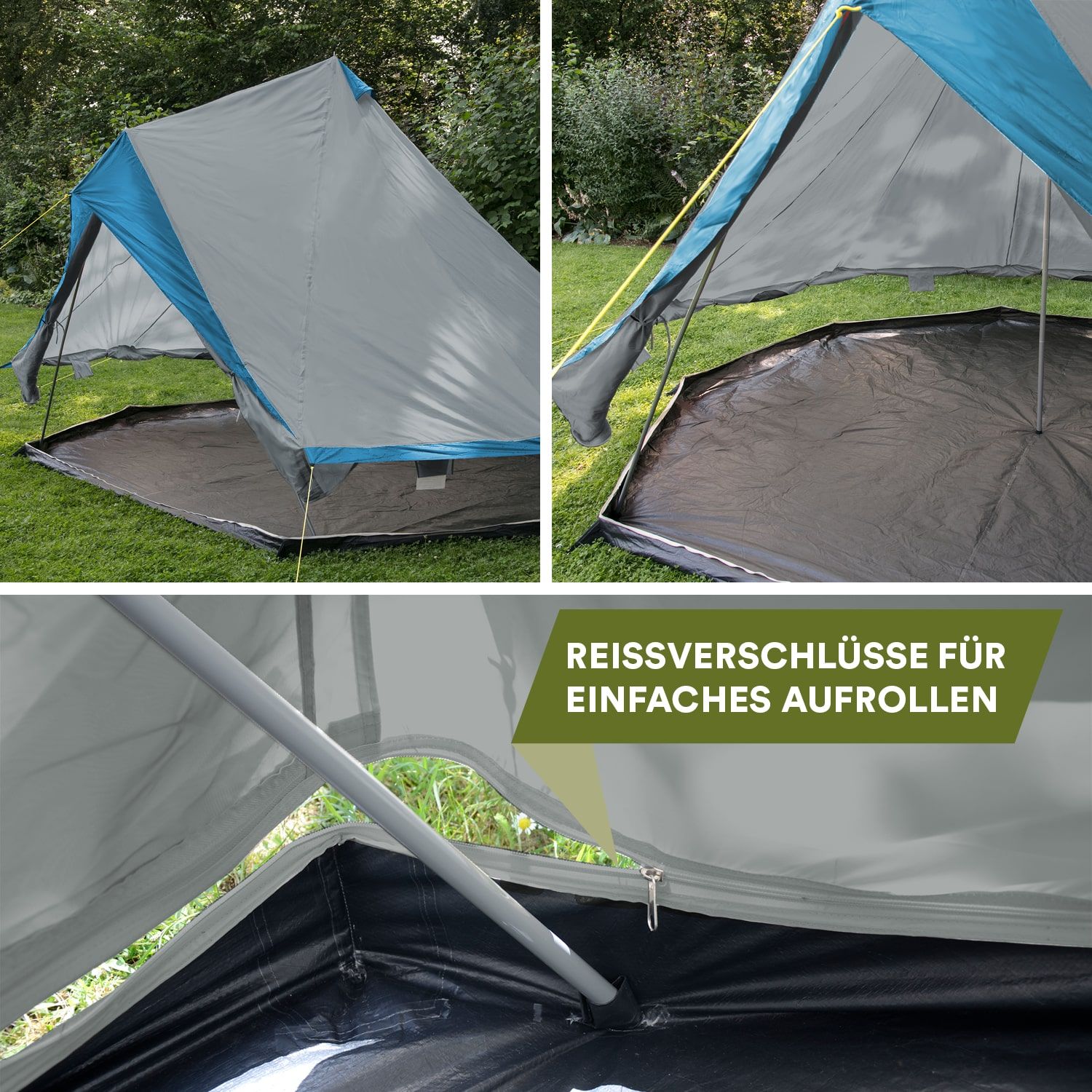 Skandika Tipi Comanche 400 Groepstent - Grey