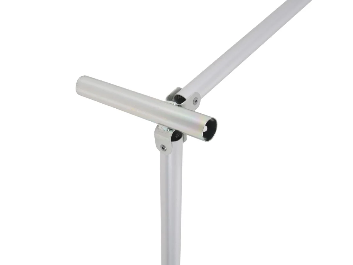 Piper linker hoekstuk voortentframe aluminium 28 mm