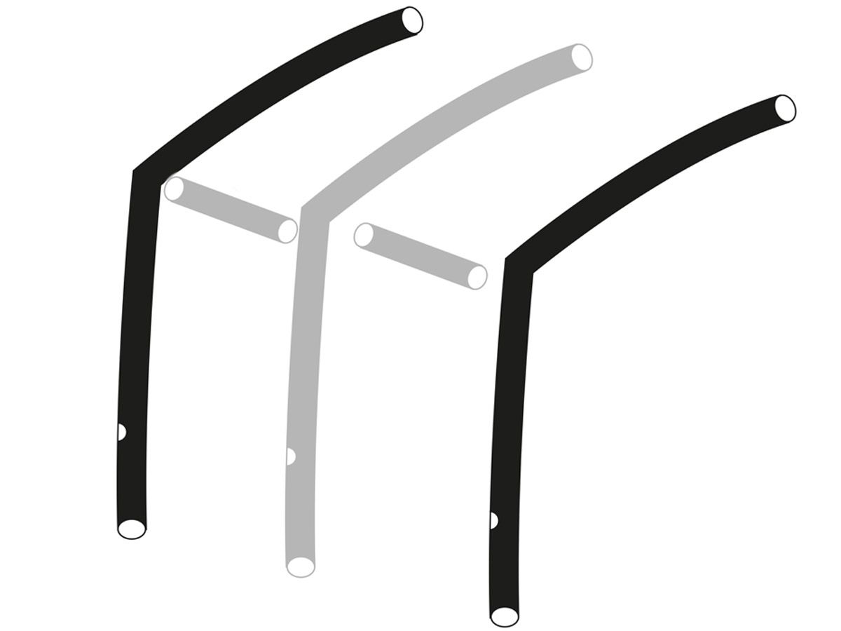 Obelink Viera/Palma 320 Easy Air hoofd airtube links/rechts