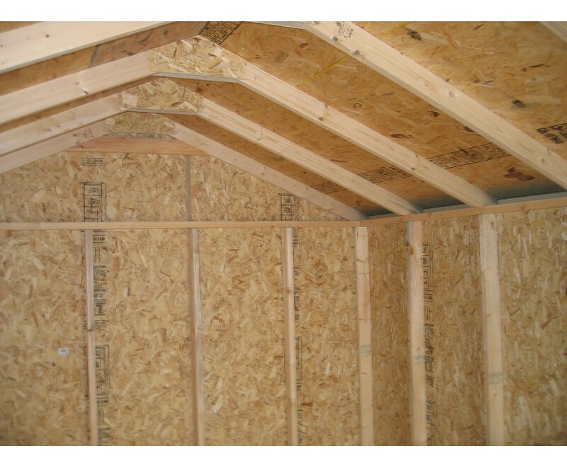 Value 8 ft. W x 8 ft. D Solid and Manufactured Wood Storage Shed