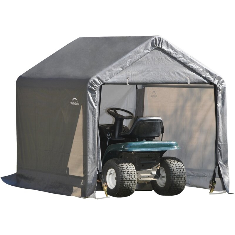 6 Ft. W x 6 Ft. D Plastic Storage Shed