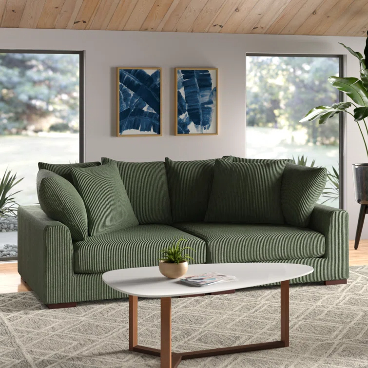 Arjanae 90'' Square Arm Sofa