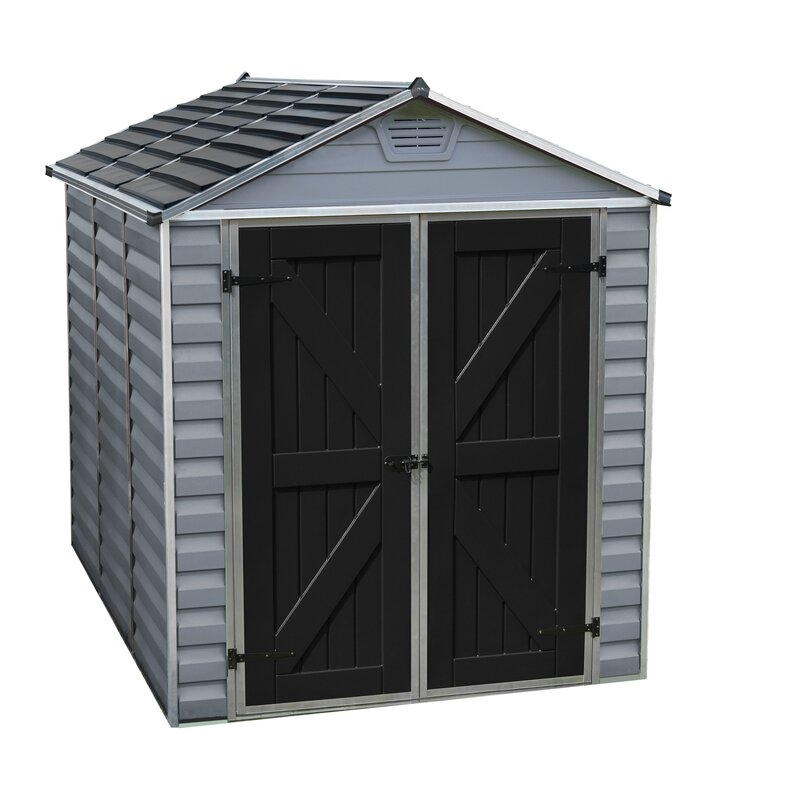 SkyLight 6 ft. W x 7.5 ft. D Polycarbonate Storage Shed