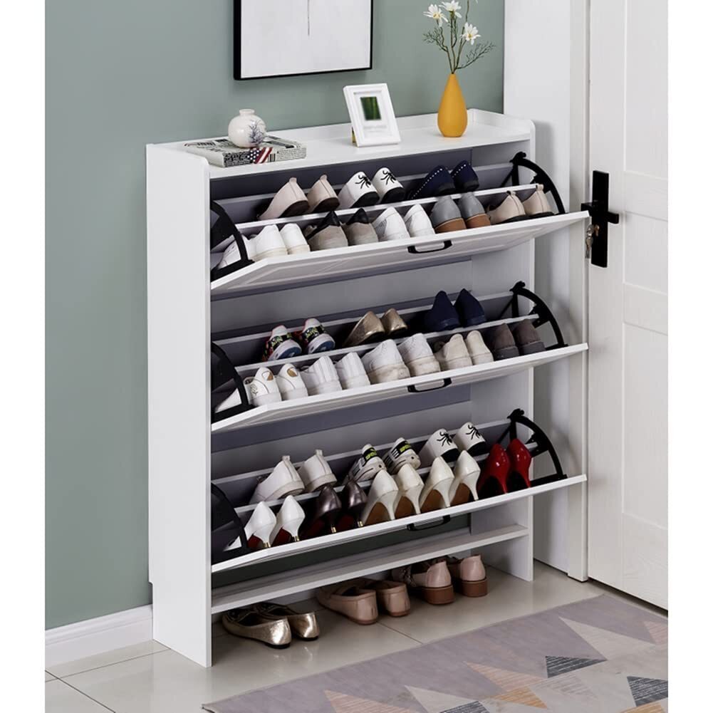 Last Day For ClearanceWall Hidden Shoe Cabinet - Conceal Your Shoes in Style!
