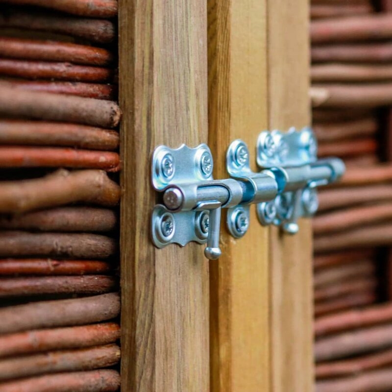 Josepha 5 ft. W x 3 ft. D Solid Wood Horizontal Garbage Shed