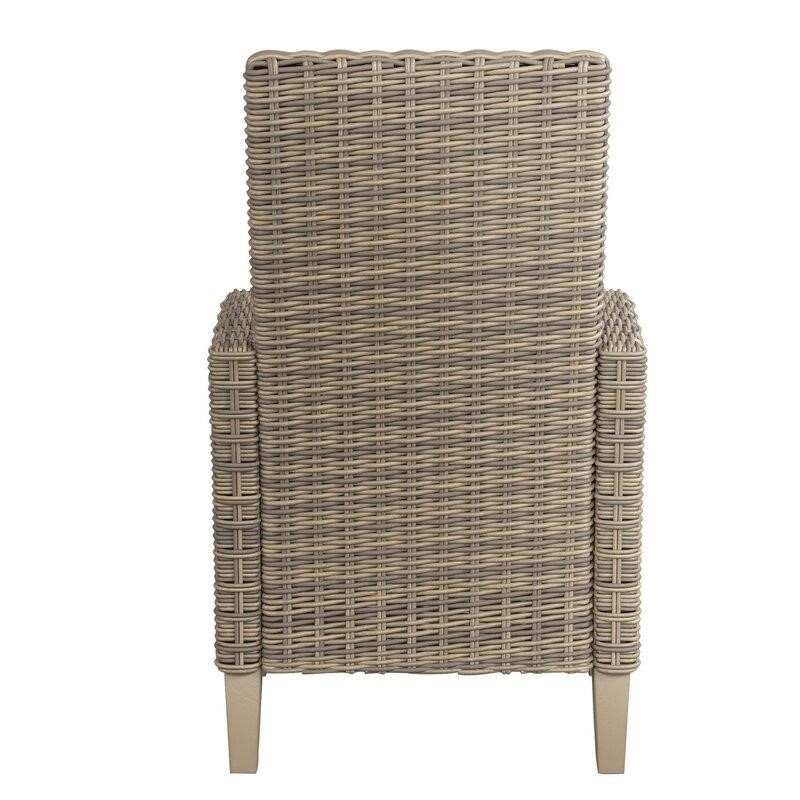 Pederson Rectangular 8 - Person 84'' Long Bar Height Dining Set with Cushions