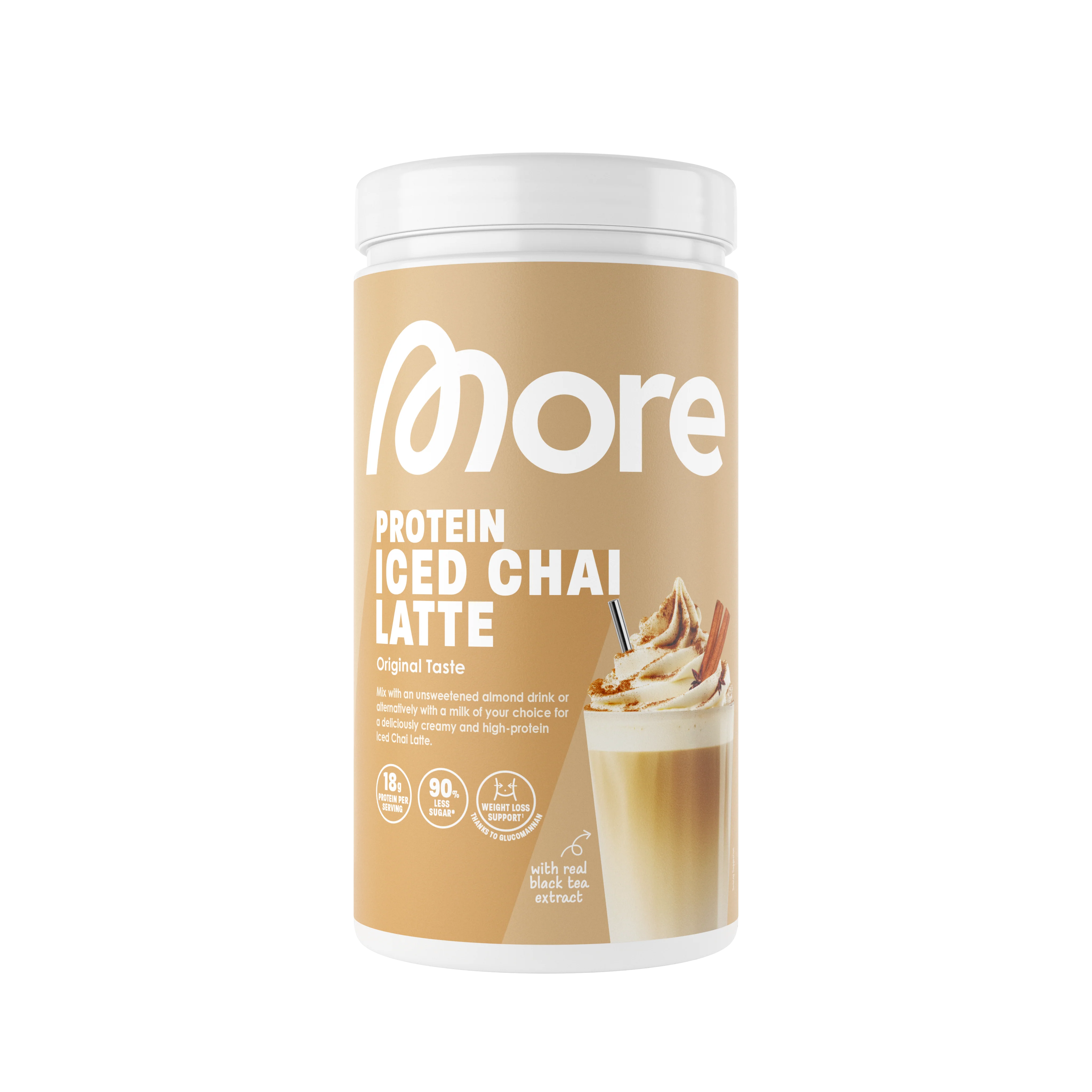 More Protein Iced Chai Latte