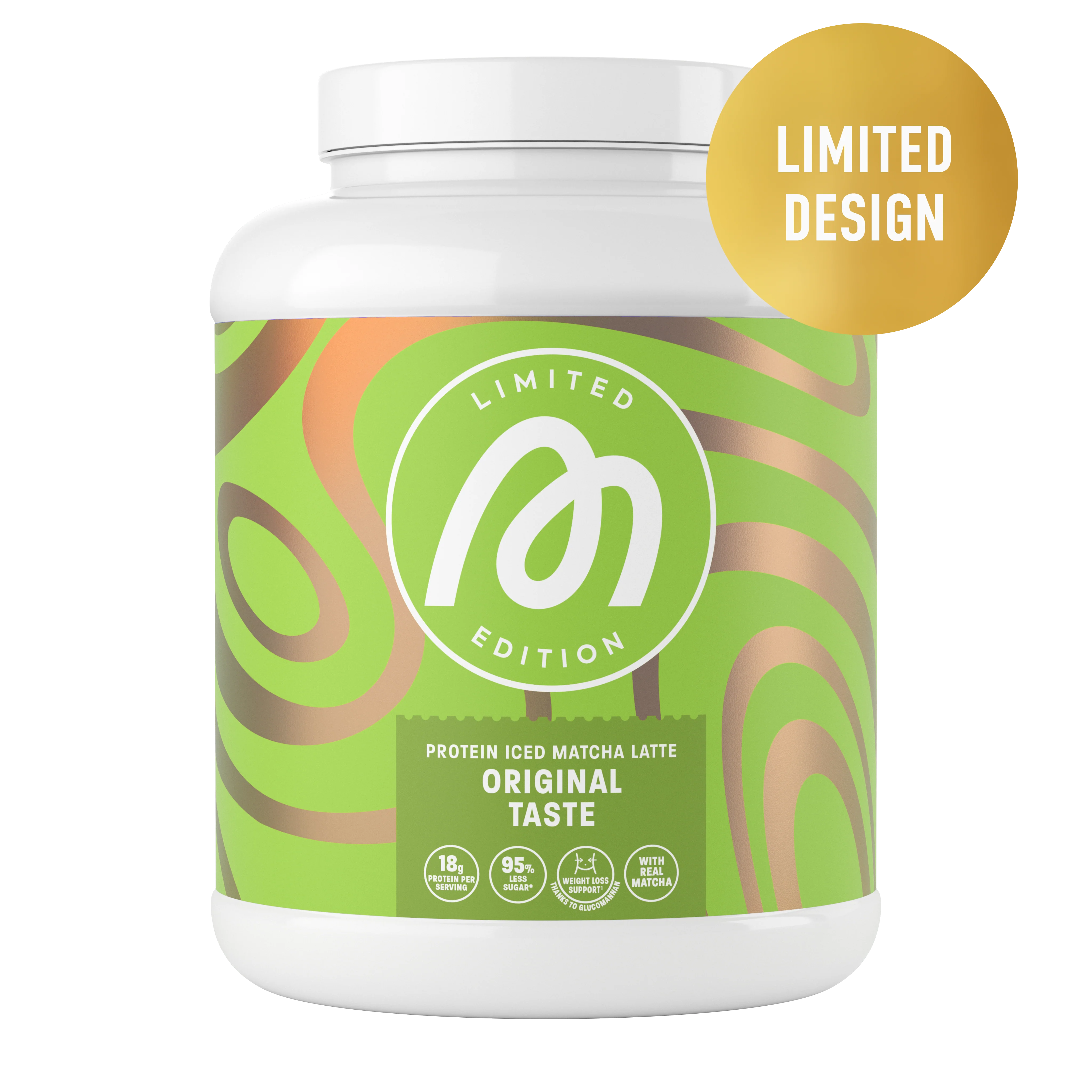 More Protein Iced Matcha Latte