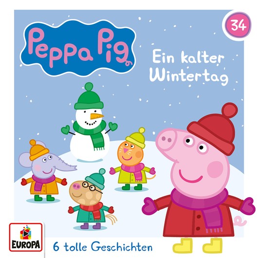 Audio Content - Peppa Pig - [DE] Ein kalter Wintertag (und 5 weitere Geschichten)