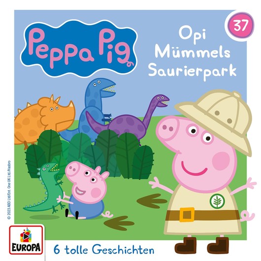 Audio Content - Peppa Pig - [DE] Folge 37: Opi Mümmels Saurierpark