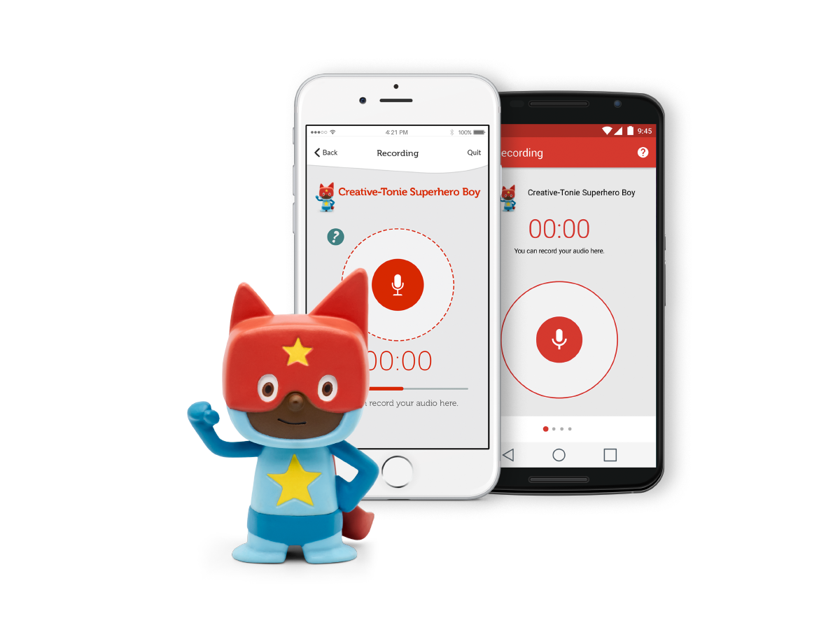 Creative-Tonies - Superhero Blue (dark-brown)