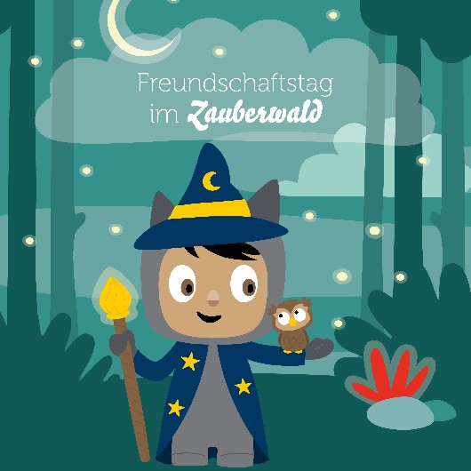 Audio Content - Listen & Paint - [DE] Freundschaftstag im Zauberwald