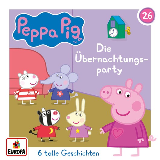 Audio Content - Peppa Pig - [DE] Folge 26: Die Übernachtungsparty