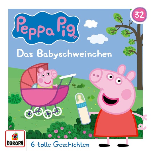 Audio Content - Peppa Pig - [DE] Folge 32: Das Babyschweinchen