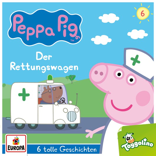 Audio Content - Peppa Pig - [DE] Der Rettungswagen (und 5 weitere Geschichten)
