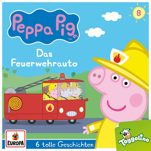 Audio Content - Peppa Pig - [DE] Das Feuerwehrauto (und 5 weitere Geschichten)