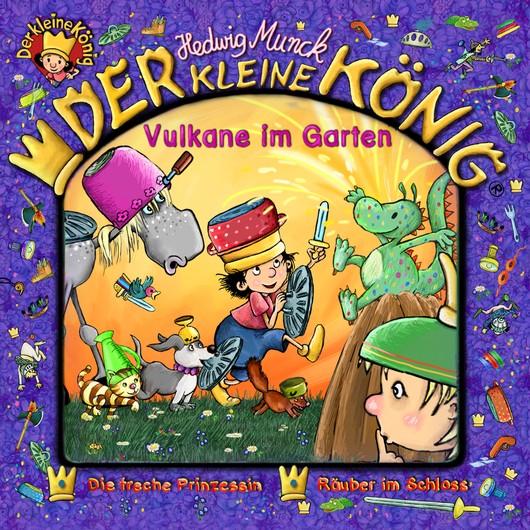 Audio Content - Der kleine König - [DE] Vulkane im Garten