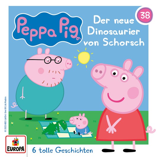 Audio Content - Peppa Pig - [DE] Folge 38: Der neue Dinosaurier von Schorsch