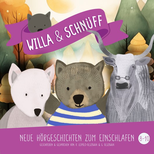 Audio Content - Willa und Schnüff - [DE] Folgen 8 - 10: Drei neue Hörgeschichten zum Einschlafen