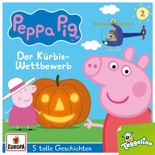 Audio Content - Peppa Pig - [DE] Der Kürbis-Wettbewerb (und 4 weitere Geschichten)