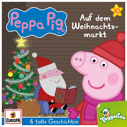 Audio Content - Peppa Pig - [DE] Auf dem Weihnachtsmarkt (und 5 weitere Geschichten)
