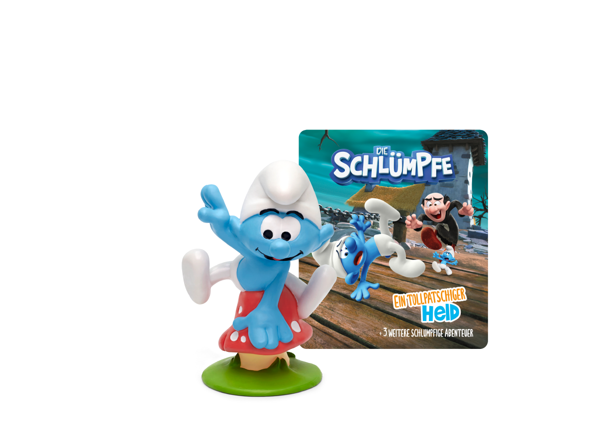 Tonies - The Smurfs - [DE] Ein tollpatschiger Held & 3 weitere schlumpfige Abenteuer