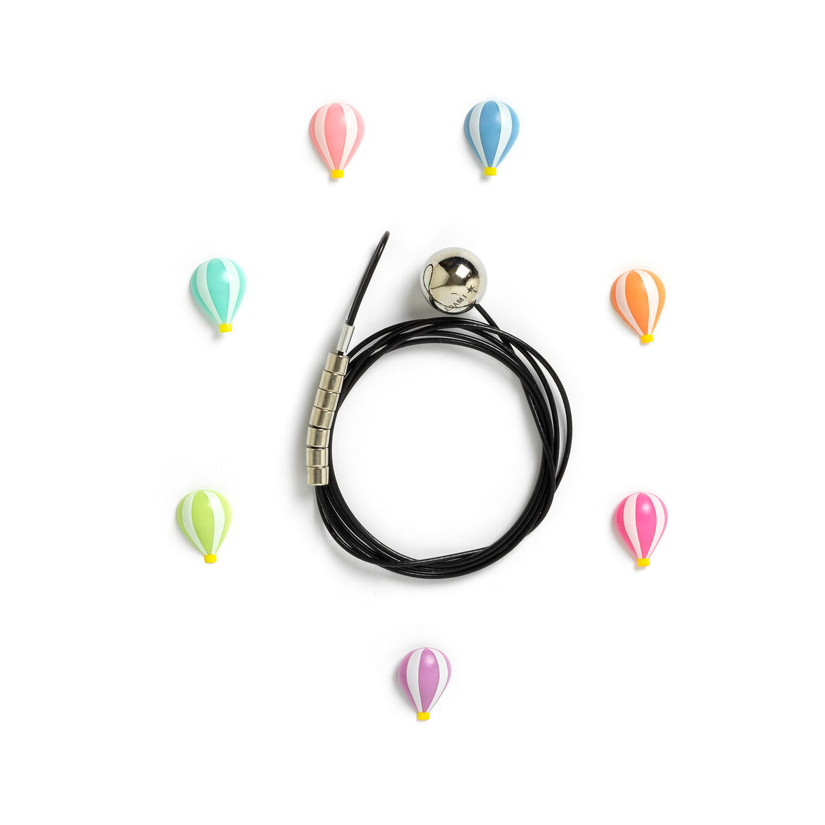 Magnetic Wire Photo Holder - Hot Air Balloon