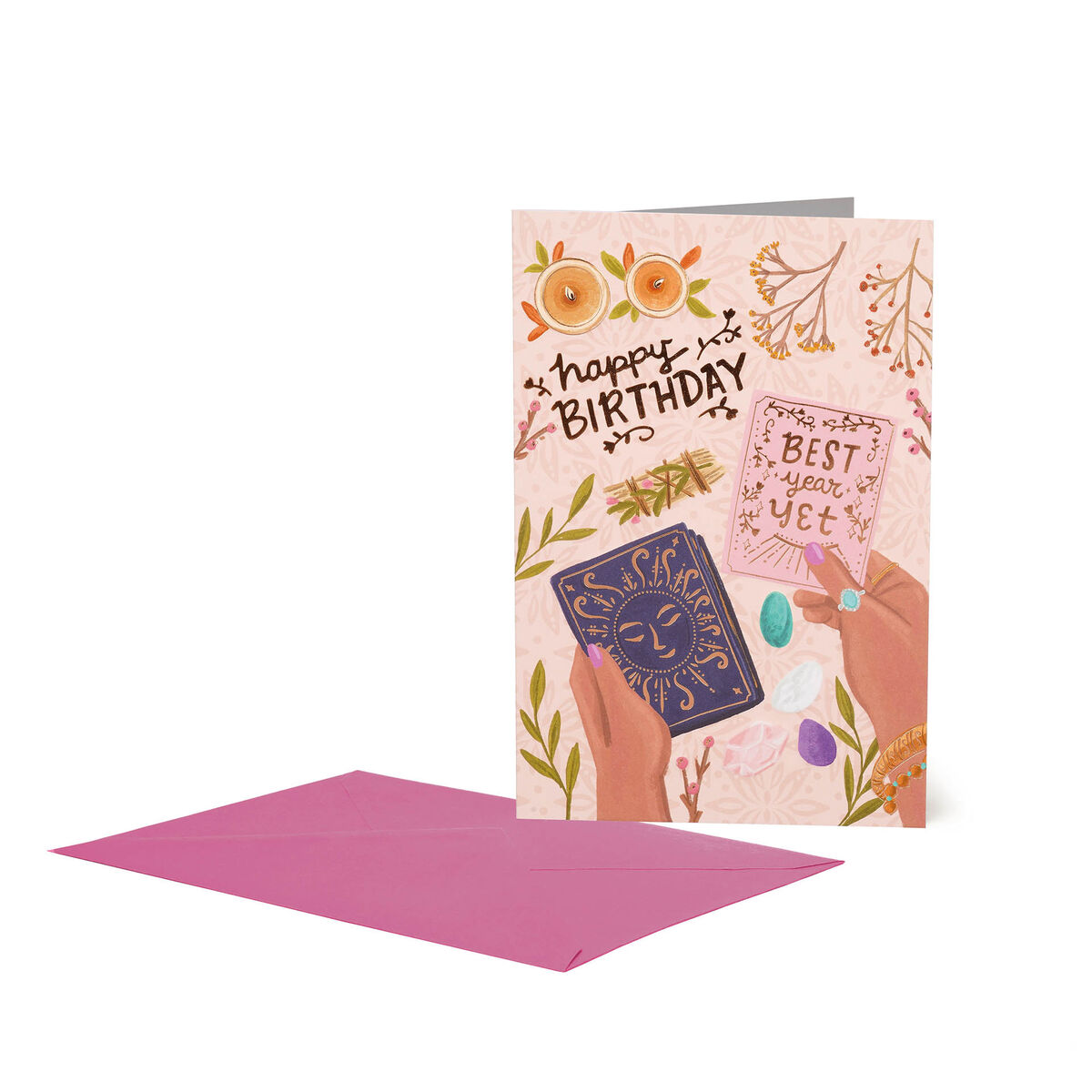 Birthday Card - Large - Greeting Card - Magic Cards