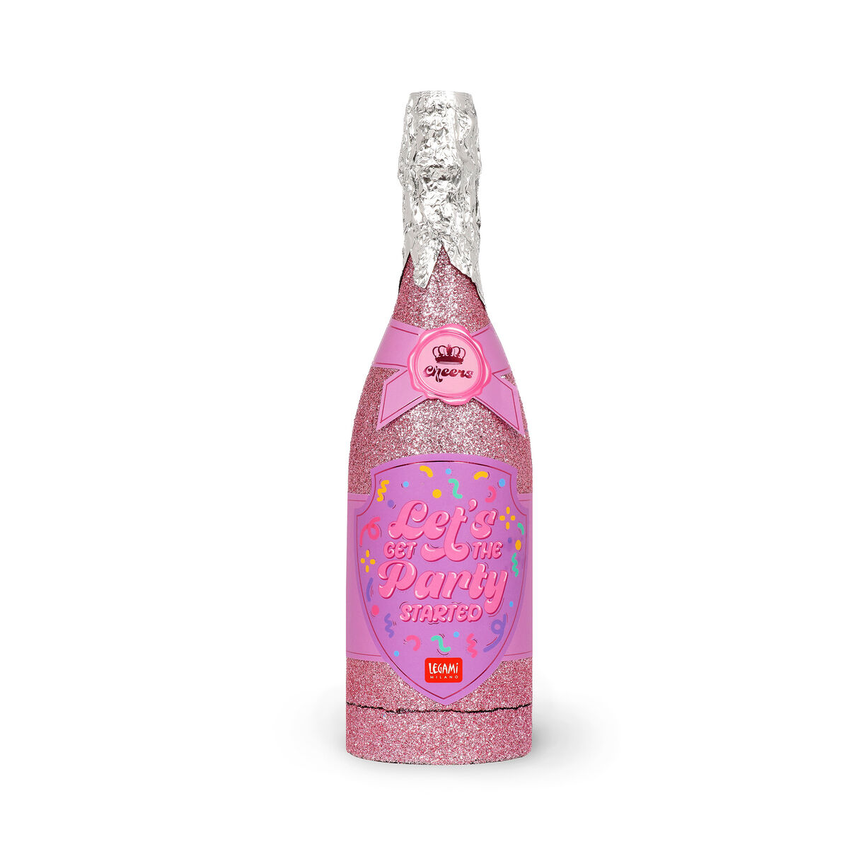 Maxi Pink Champagne Bottle Party Popper - Maxi Bottle Party Popper