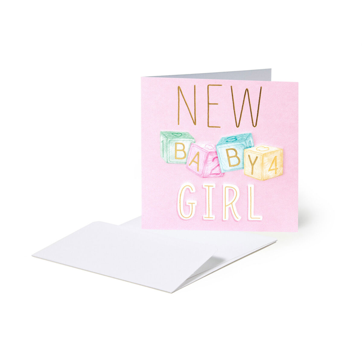 Greeting Card - New Baby Born - Small