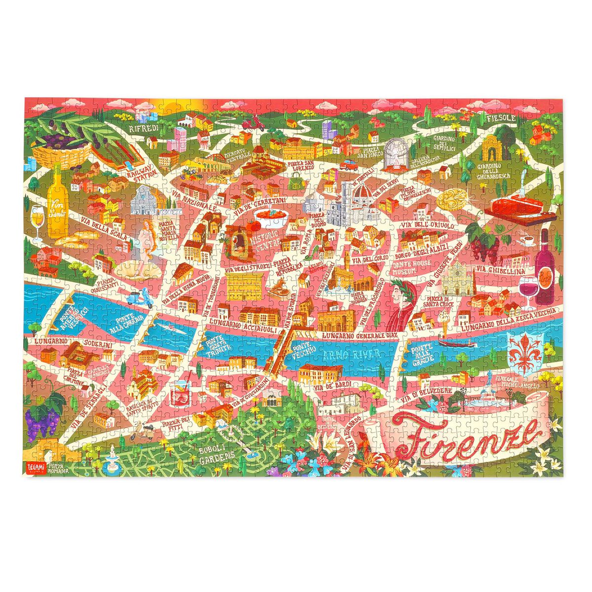1000-Piece Puzzle - Florence
