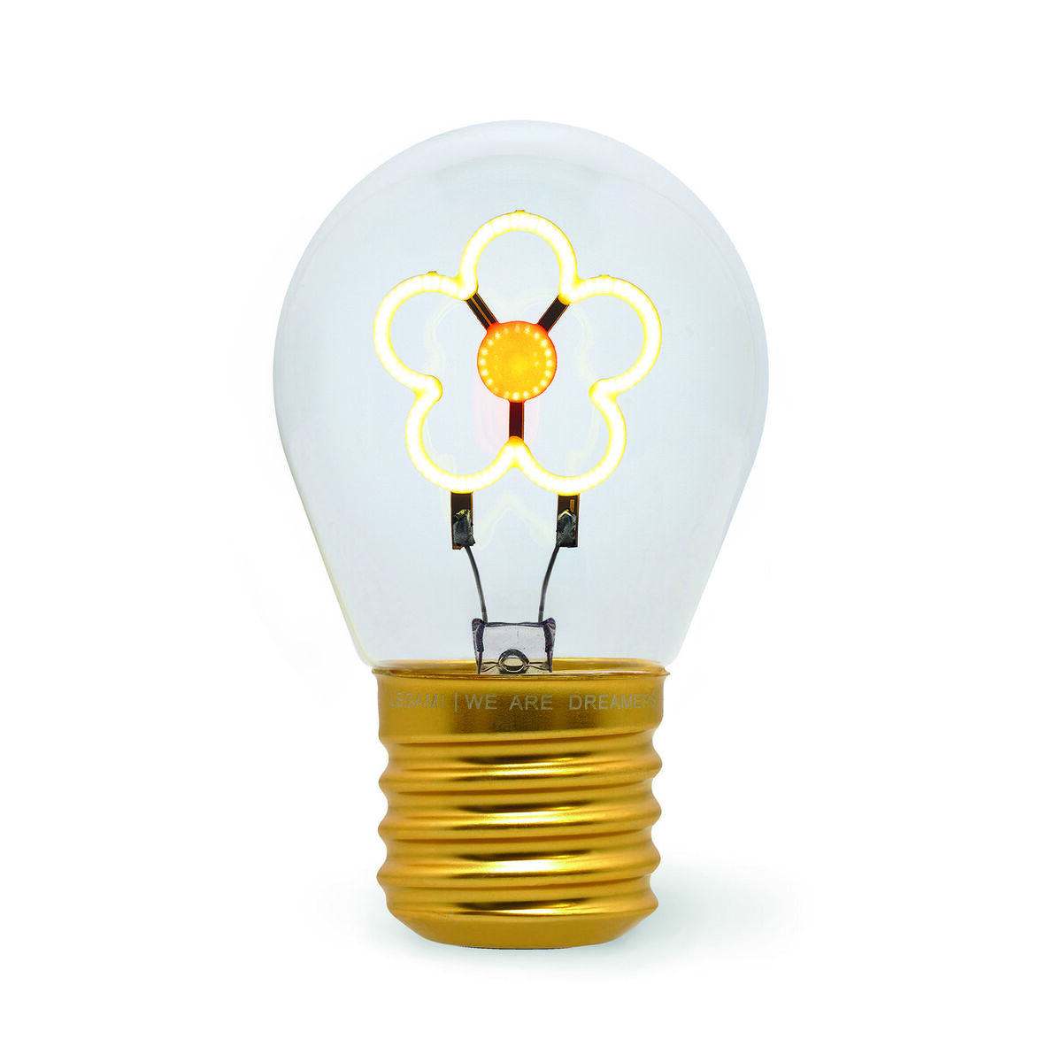 Decorative Lightbulb-Shaped Table Lamp - Daisy - Bulb Fiction