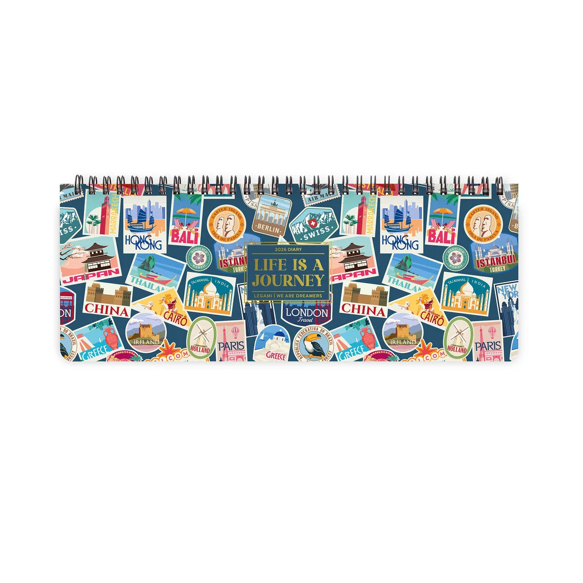 12-Month Desk Planner - 2026