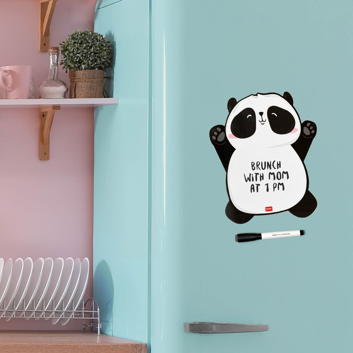 Panda Magnetic Whiteboard - Something To Remember
