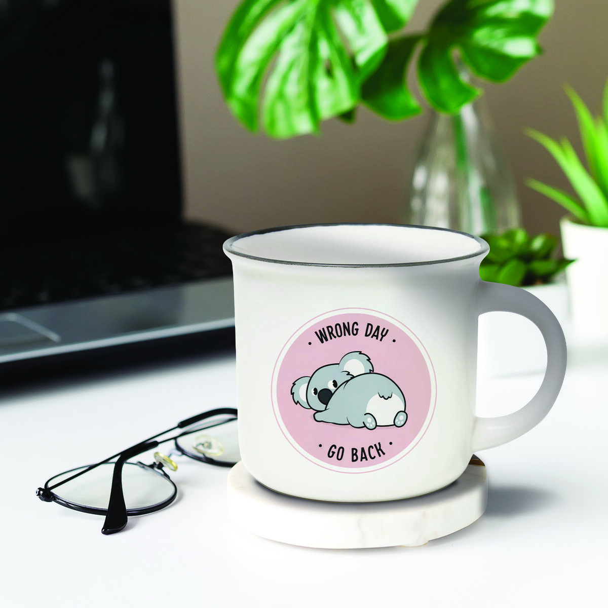 Porcelain Mug - Koala - Cup-Puccino