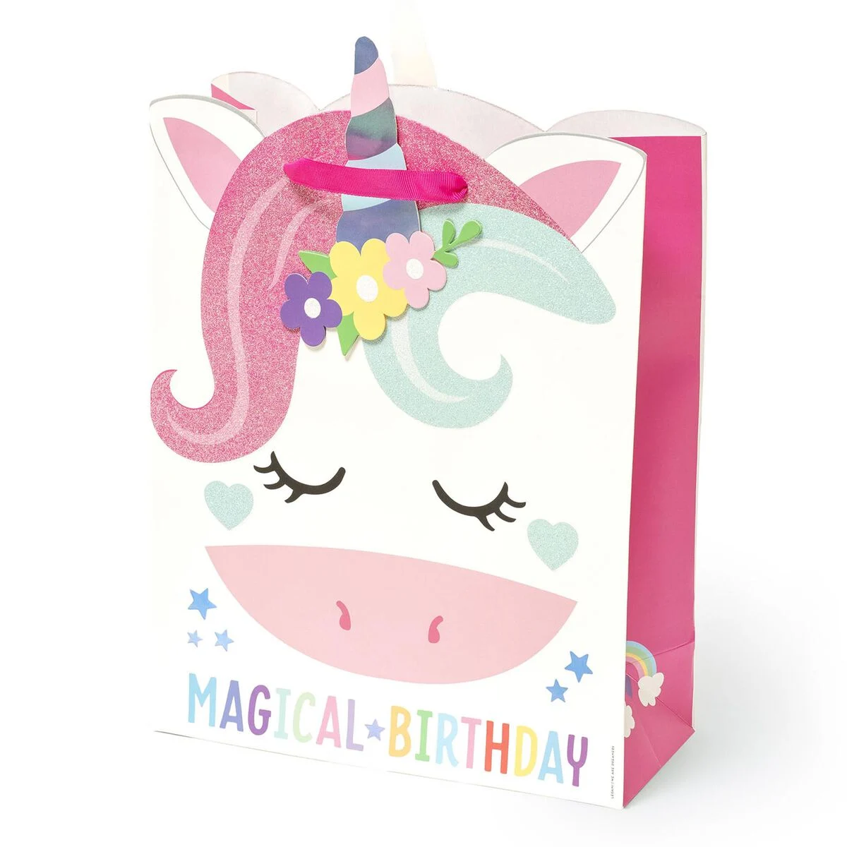 Unicorn Birthday Gift Bag - Large