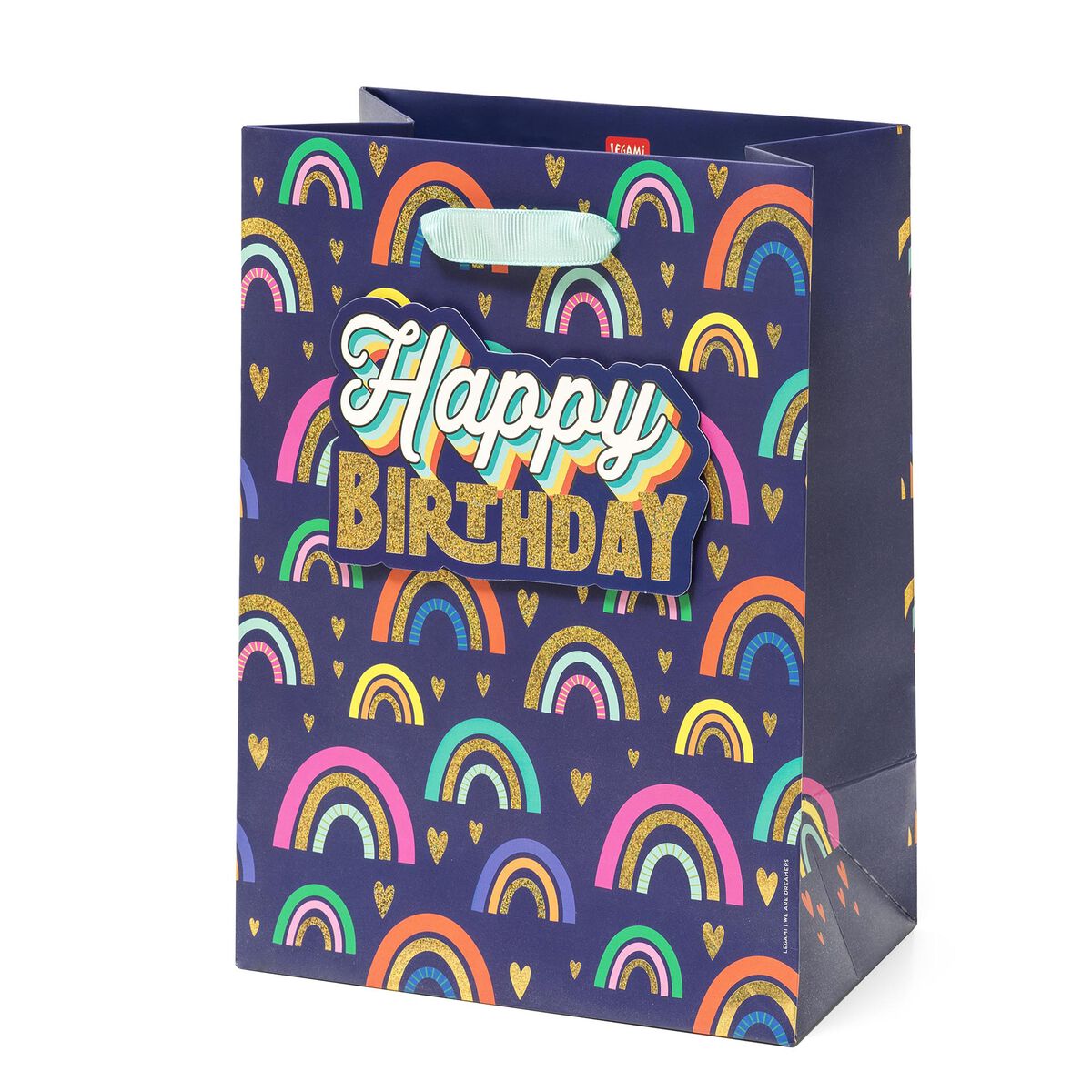 Rainbow Birthday Gift Bag - Medium