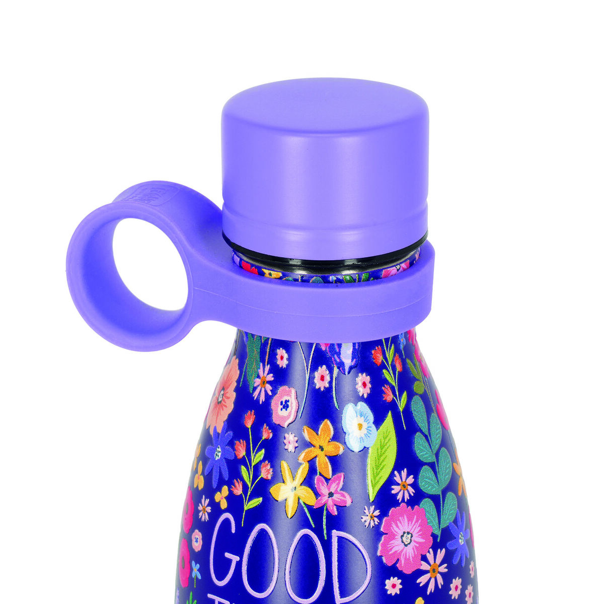 300 ml Mini Vacuum Bottle - Flowers - Hot & Cold