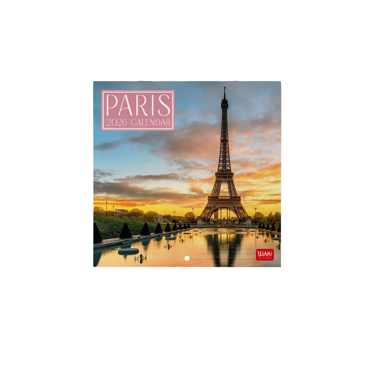 2026 Wall Calendar - 18 x 18 cm