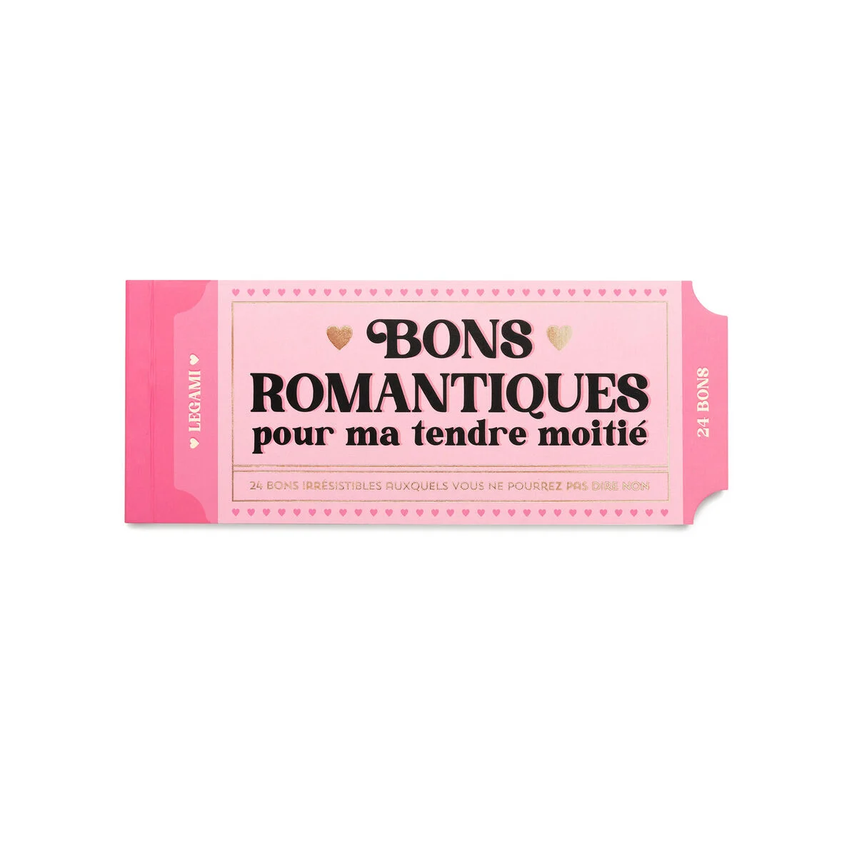 Book of 24 Romantic Vouchers - French - Gift Vouchers