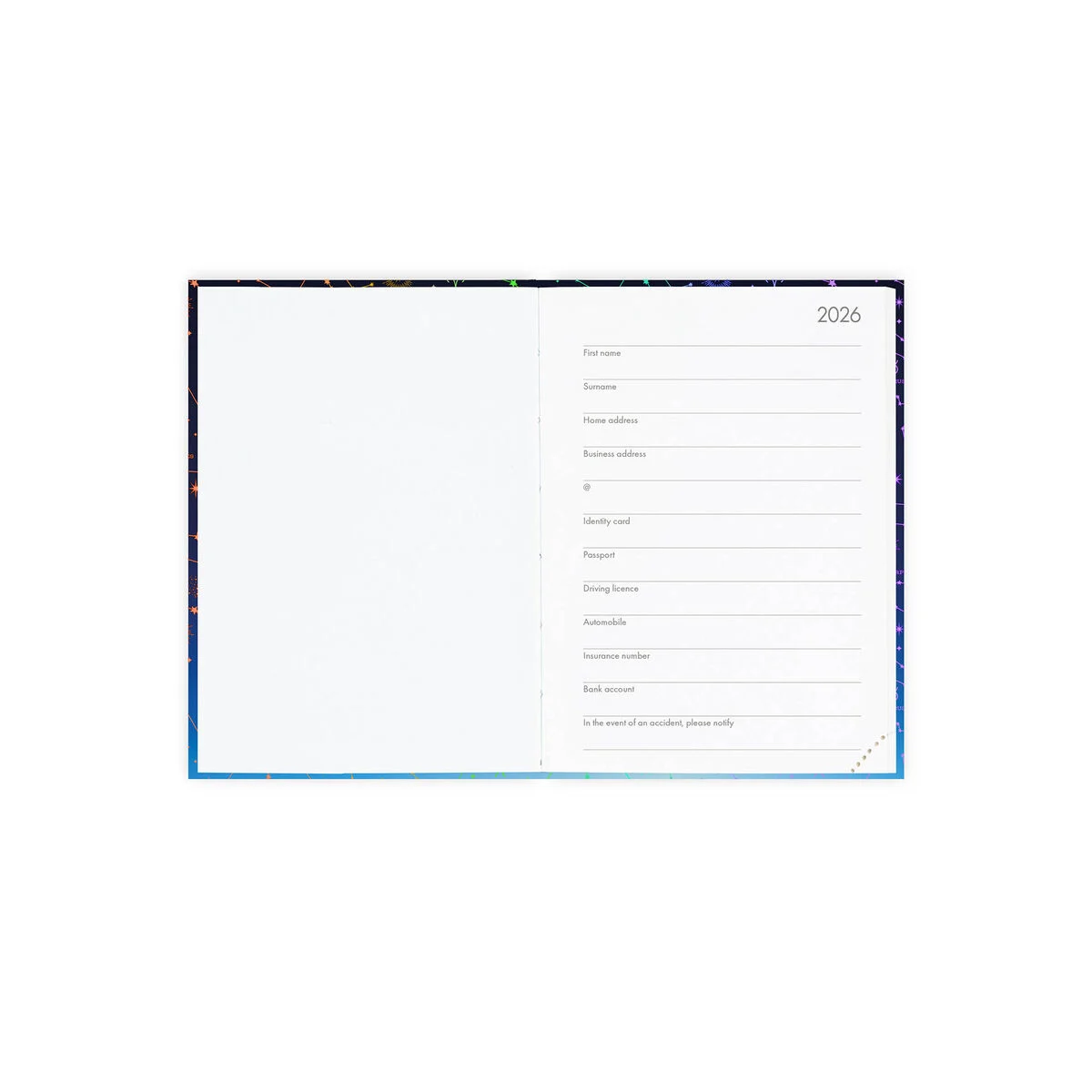 16-Month Daily Photo Diary for 2025/2026 - Stars