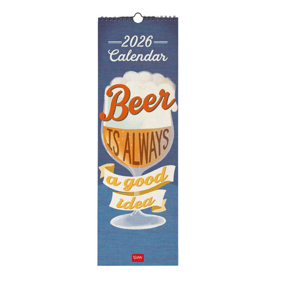 2026 Wall Calendar - 16 x 49 cm