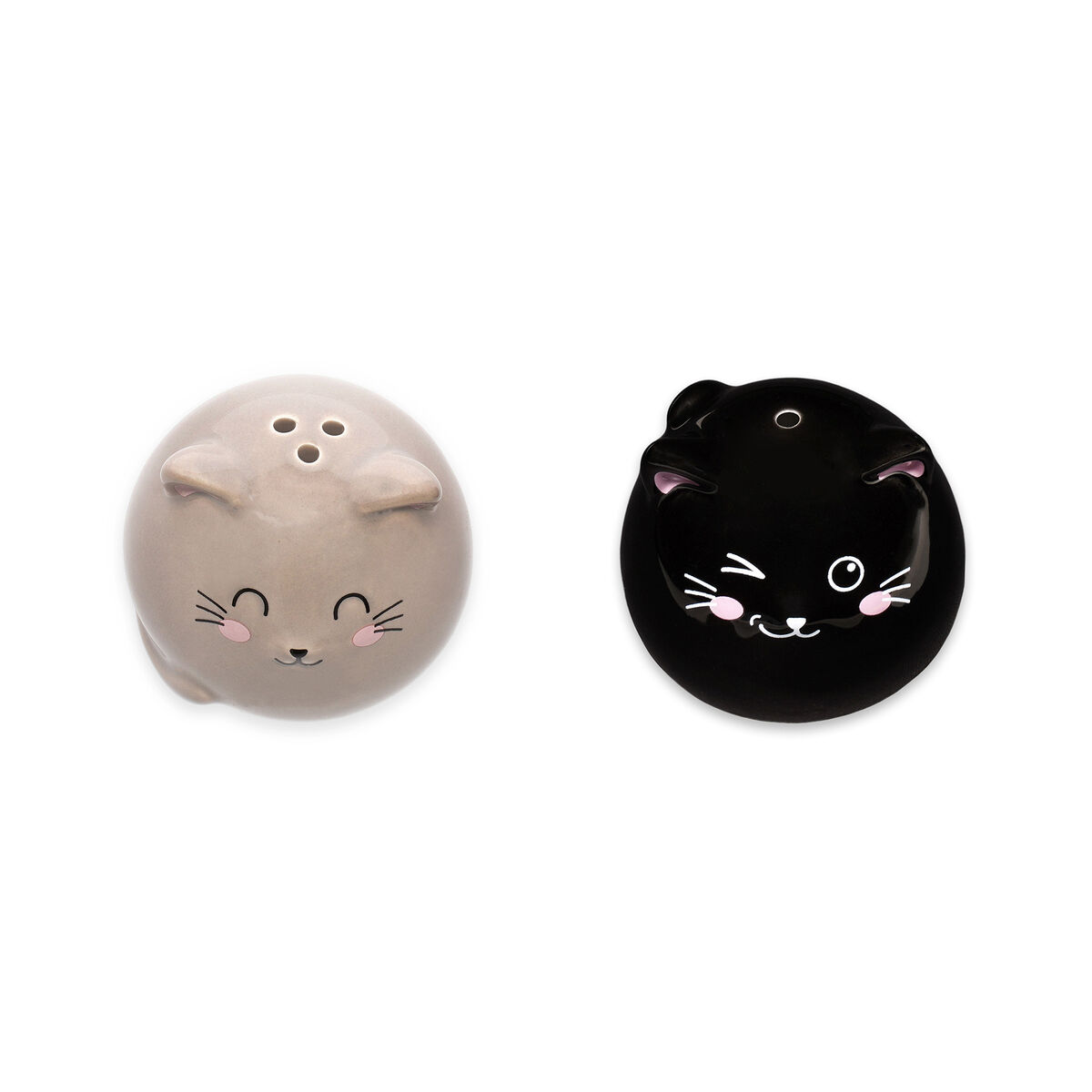 Ceramic Salt And Pepper Set - Salt & Pepper