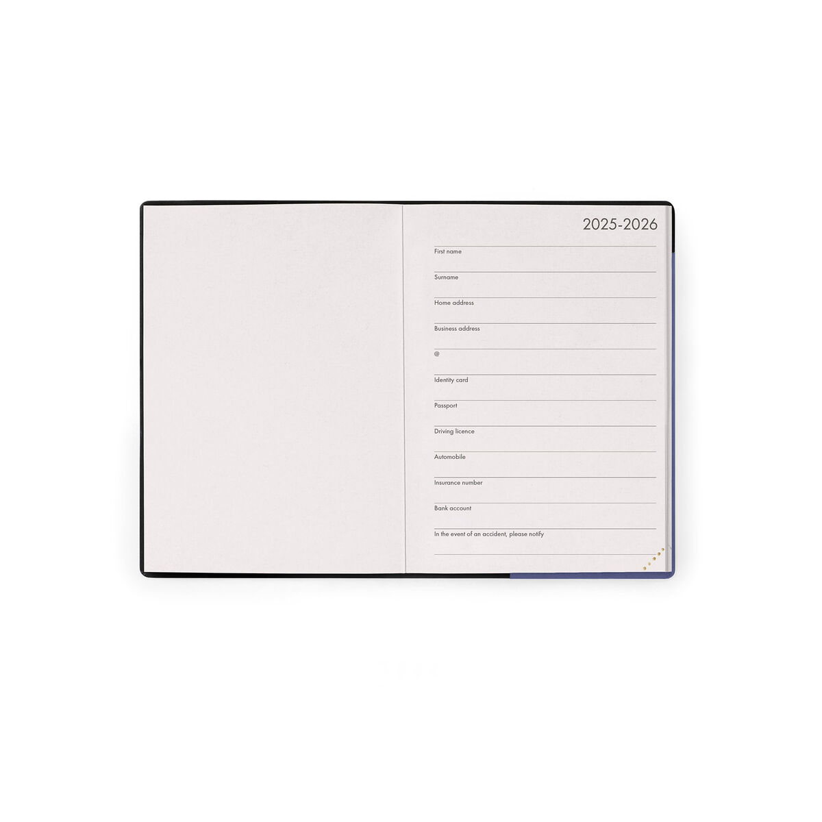 12-Month Small Daily Diary - 2026