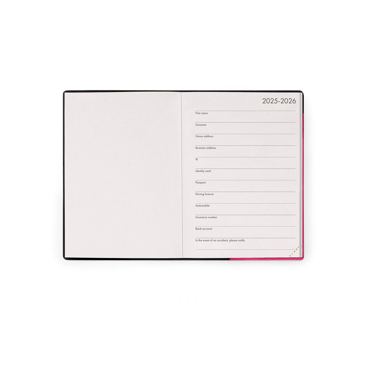 12-Month Small Daily Diary - 2026