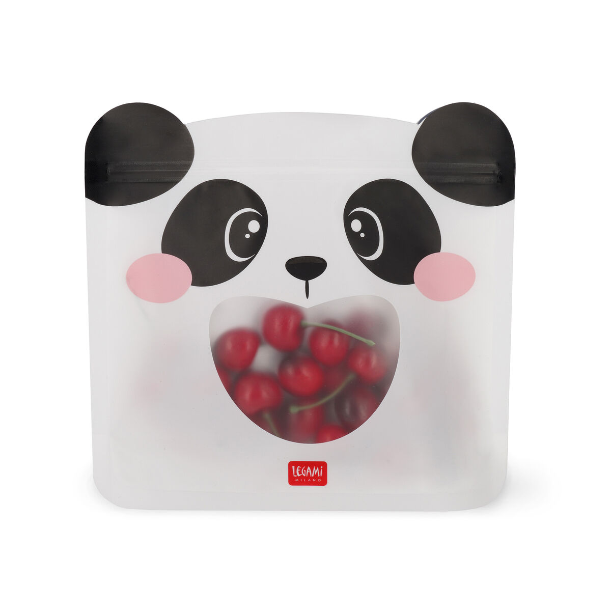 Set of 3 Reusable Snack Bags - Panda - Snack Bags